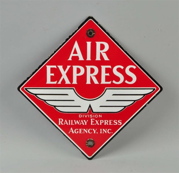AIR EXPRESS DIVISION OF REA SINGLE SIDED PORCELAIN