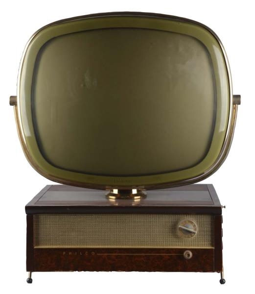 PREDICTA DARK MODEL G-4242 M SPACE AGE TELEVISION 