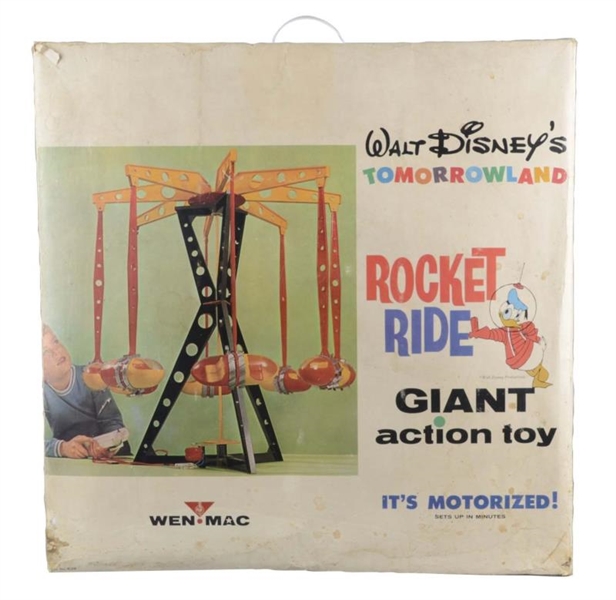 WALT DISNEYS TOMORROWLAND ROCKET RIDE TOY BY AMF 