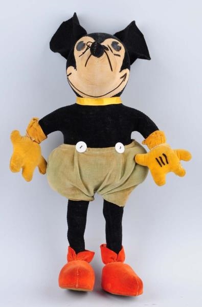 LARGE SIZE STEIFF MICKEY MOUSE DOLL.              