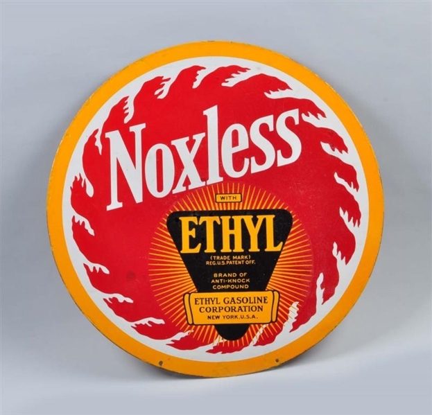 NOXLESS WITH ETHYL LOGO SIGN.                     