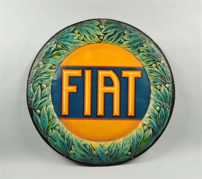 EARLY FIAT REEF LOGO SIGN.                        