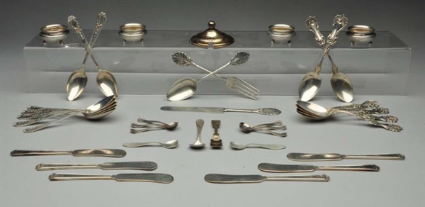 GROUP OF ASSORTED STERLING,                       