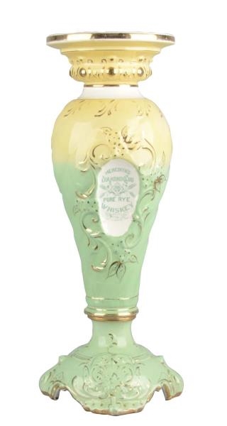 MEREDITHS WHISKEY CERAMIC JARDINIERE PEDESTAL    