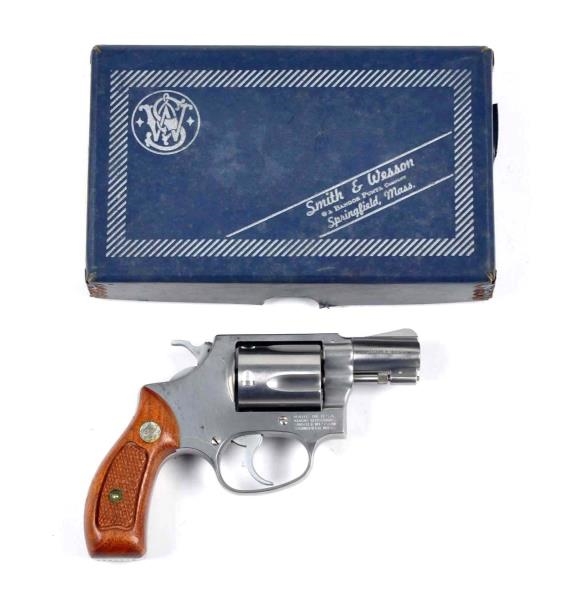 **BOXED S&W  MODEL 60 DOUBLE ACTION REVOLVER.     