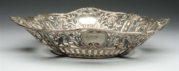 CONTINENTAL SILVER FRUIT BOWL.                    