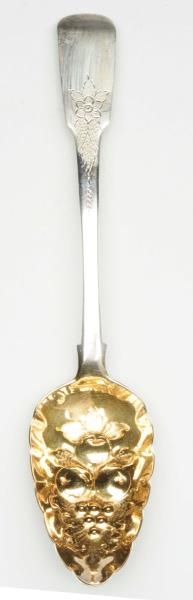 STERLING BERRY SPOON.                             