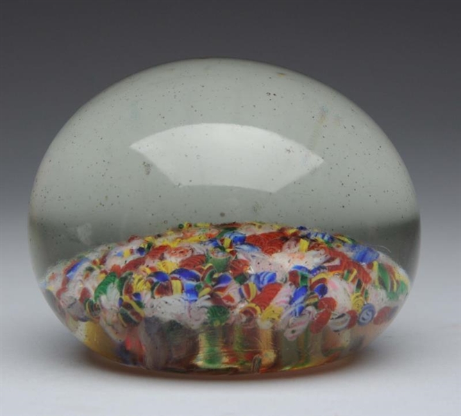 EARLY MILLEFIORI GLASS PAPERWEIGHT.               