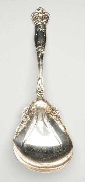 WALLACE STERLING SERVING SPOON.                   