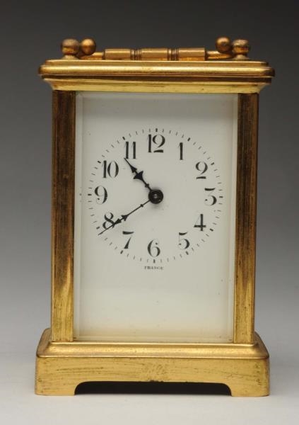 FRENCH CARRIAGE CLOCK.                            