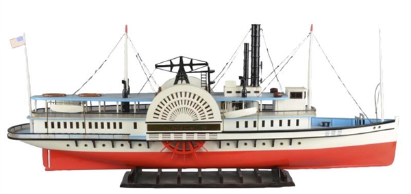 PADDLE STEAMER MOUNT WASHINGTON BOAT MODEL        