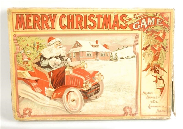 1907 MILTON BRADLEY MERRY CHRISTMAS GAME.         