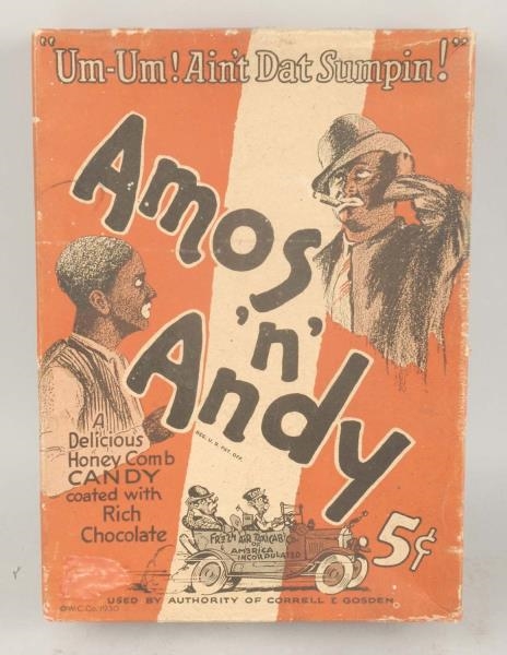 AMOS N ANDY CANDY BOX.                          