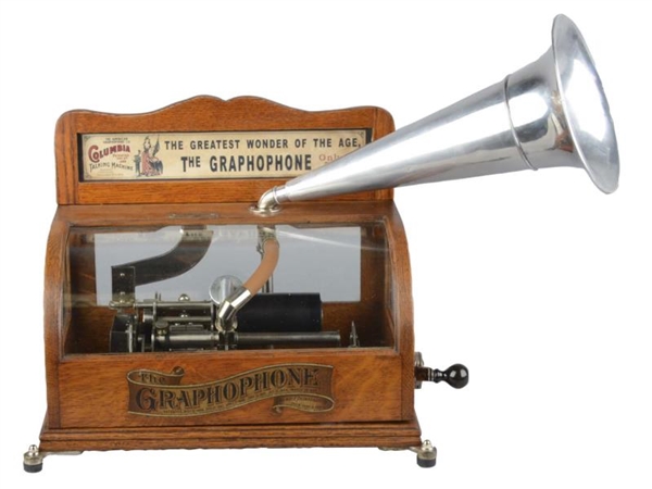 5¢ COLUMBIA TYPE BS GRAPHOPHONE CYLINDER PLAYER   