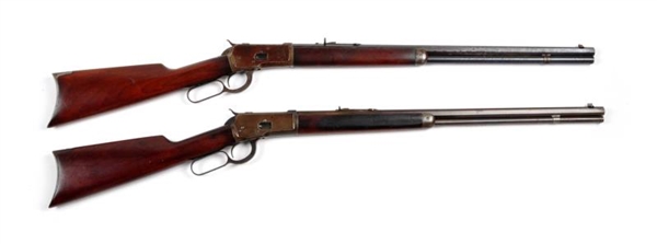 **LOT OF 2: WINCHESTER MODEL 1892 RIFLES.         