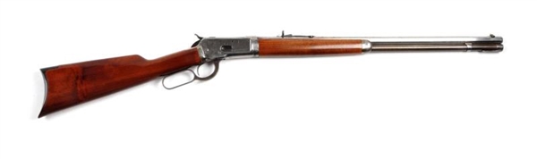**WINCHESTER MODEL 1892 T.D. LEVER ACTION RIFLE.  