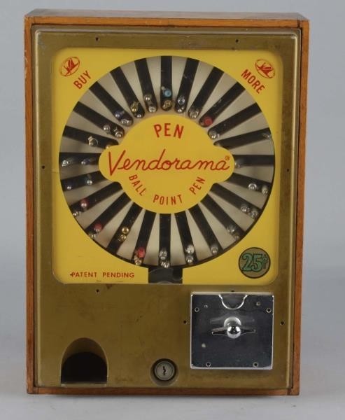 25¢ VENDORAMA BALL POINT PEN DISPENSER            