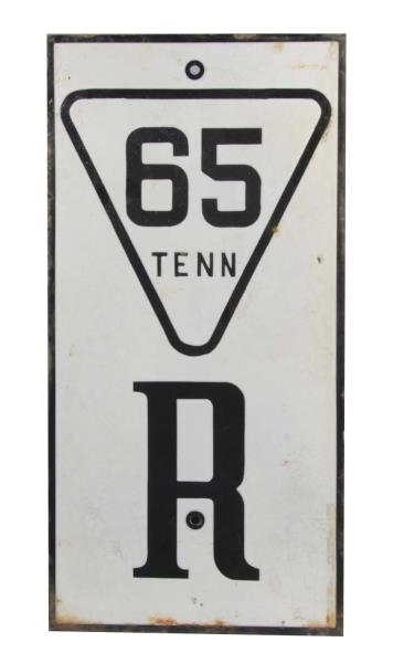 TENNESSEE ROUTE 65 HIGHWAY SIGN                   