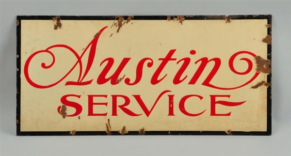 AUSTIN SERVICE SIGN.                              