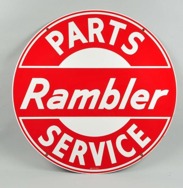 RAMBLER PARTS SERVICE DSP SIGN,                   