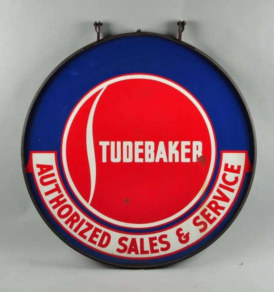 STUDEBAKER  AUTHORIZED SALES & SERVICE SIGN.      