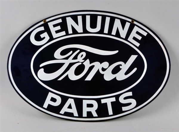 GENUINE FORD PARTS SIGN.                          