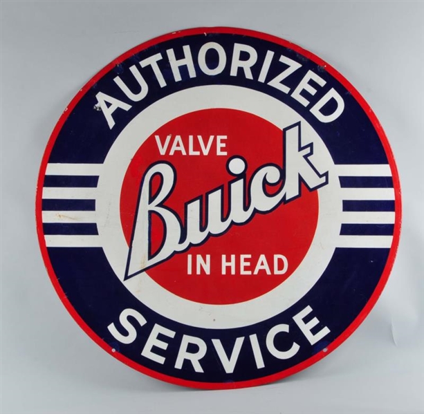 BUICK VALUE IN HEAD AUTHORIZED SERVICE DSP SIGN.  