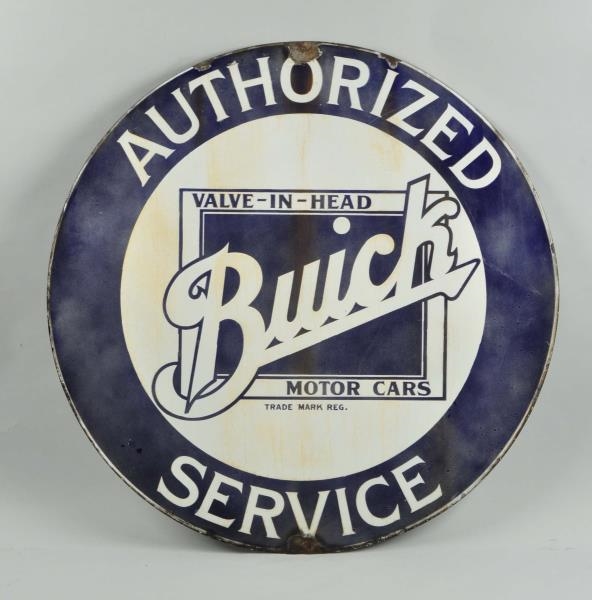 BUICK VALUE IN HEAD AUTHORIZED SERVICE SSP SIGN.  