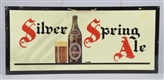SILVER SPRING INDIA PALE ALE TIN LITHO SIGN       