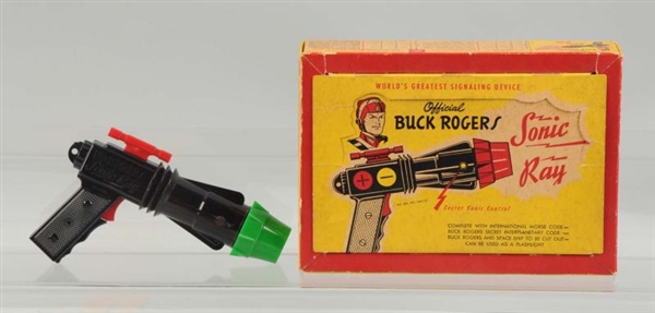 BUCK ROGERS OFFICIAL SONIC RAY PISTOL.            