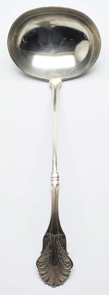 AMERICAN STERLING SOUP LADLE.                     