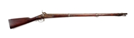 (A) MODEL 1842 US PERCUSSION MUSKET.              