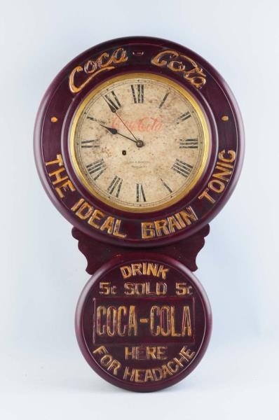 RECREATION OF A COCA COLA BAIRD CLOCK.            