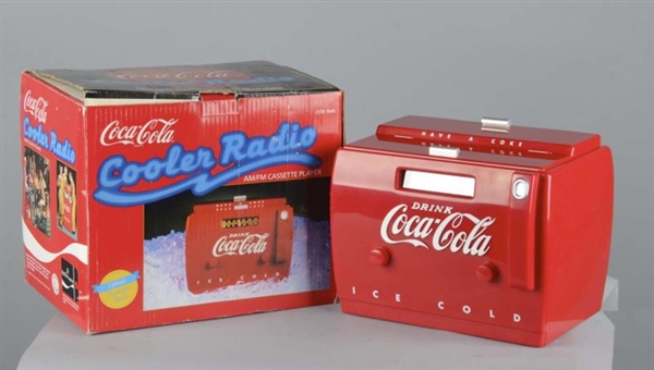 COCA COLA COOLER RADIO IN ORIGINAL BOX            