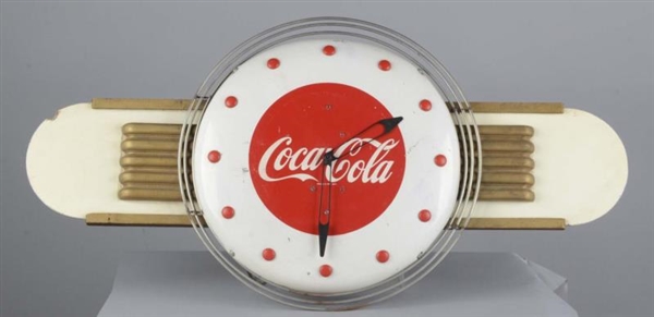 COCA COLA KAY DISPLAYS ELECTRIC WALL CLOCK        