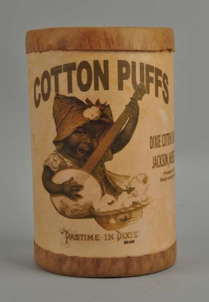 COTTON PUFFS PAPER CONTAINER.                     