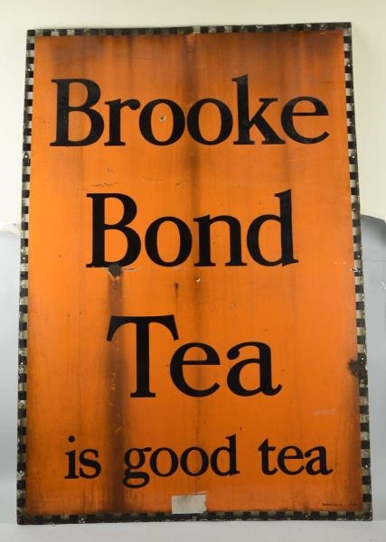 ADVERTISING PORCELAIN SIGN "BROOKE BOND TEA"      