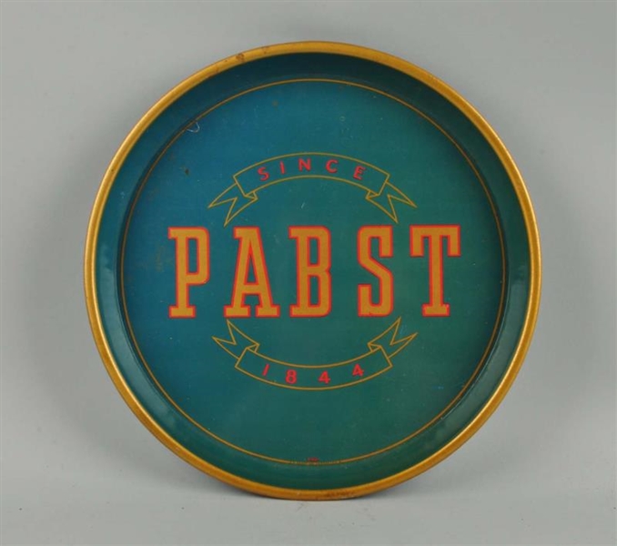 PABST BREWING ADVERTISING TRAY.                   