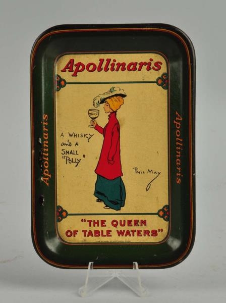 APOLLINARIS TABLE WATERS TIP TRAY.                