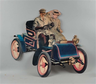 LARGE 1909 MODEL - T FORD TOURING CAR KRAFT.      