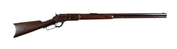 (A) WINCHESTER MODEL 1876 LEVER ACTION RIFLE      