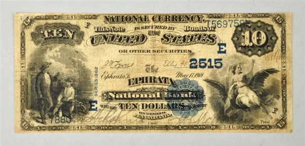 $10 1882 VB.                                      