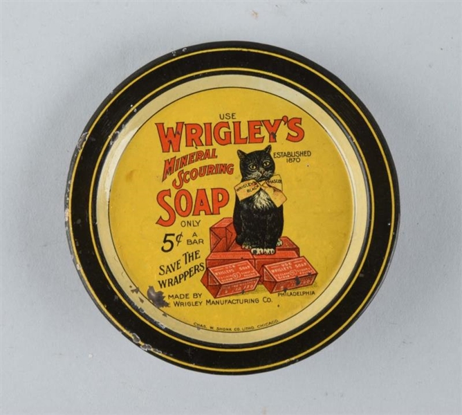 WRIGLEYS SCOURING SOAP TIP TRAY.                 