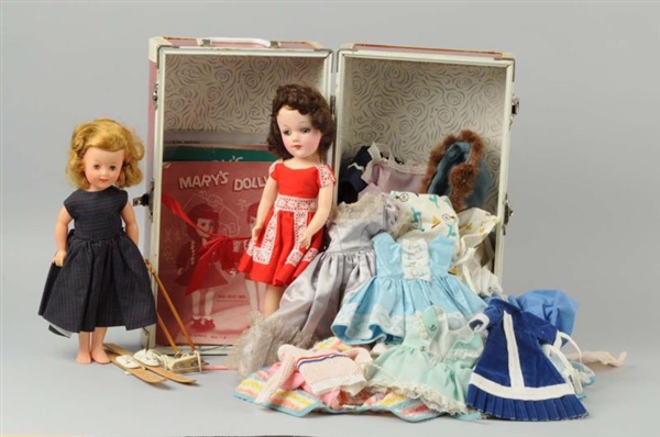 MARYS DOLLIES DOLLS WITH CLOTHES.                