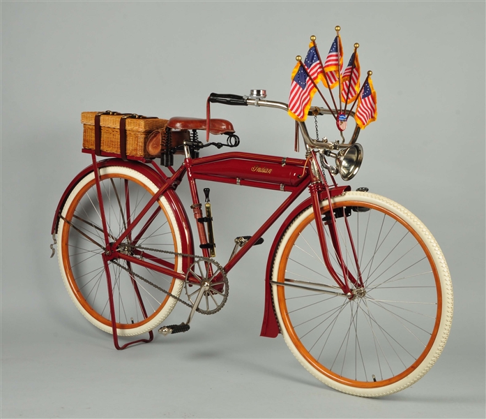 1917 INDIAN MODEL 51 T DELUXE BICYCLE.            