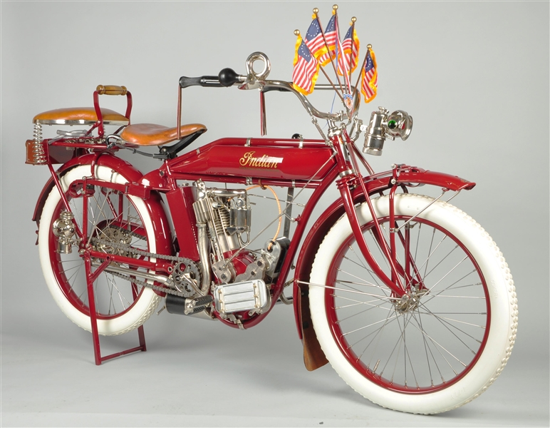 1913 INDIAN 61 MOTORCYCLE.                        
