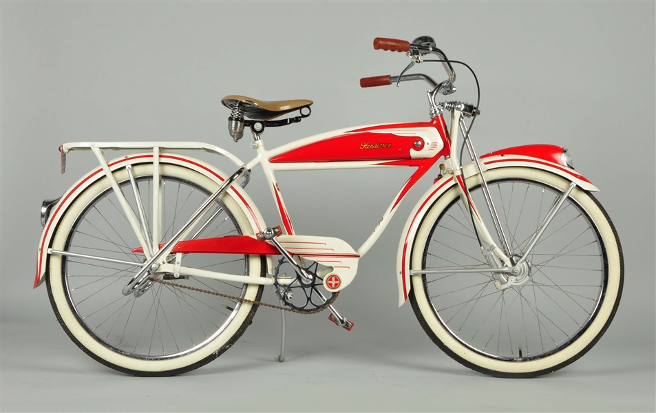 1939 HENDERSON DELUXE BICYCLE.                    