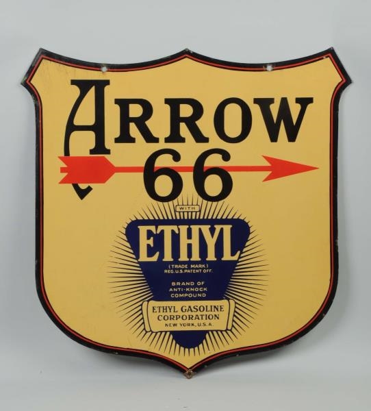 ARROW 66 WITH ETHYL LOGO SIGN.                    