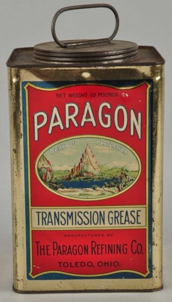 PARAGON TRANSMISSION GREASE TEN POUND METAL CAN.  