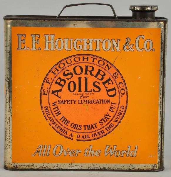 ABSORBED OILS BY E.F. HOUGHTON ONE GALLON CAN.    